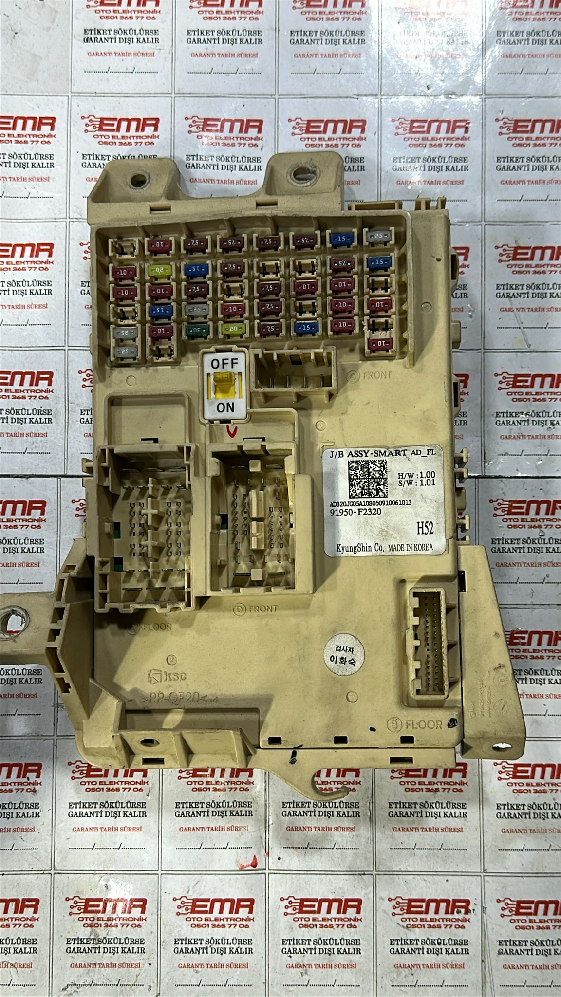 HYUNDAİ ELANTRA İÇ SİGORTA KUTUSU KONFOR BEYNİ 91950-F2320