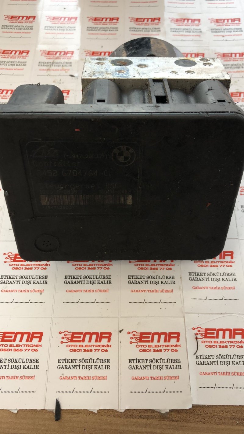 ÇIKMA ABS BEYNİ 3452 6784764 01 10.0960 0839.3 10.0206-0351.4 BMW E87 E90 E91 E92 E93 ABS BEYNİ 